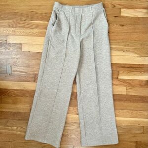 NWT OGL High Waisted Straight Leg Pull On Pant in Heather Morganite